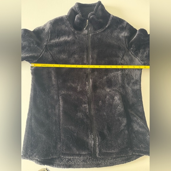 32 Degrees Heat Womens Jacket Plush Velvet Full Zip Brown Black Comfy - Picture 11 of 14